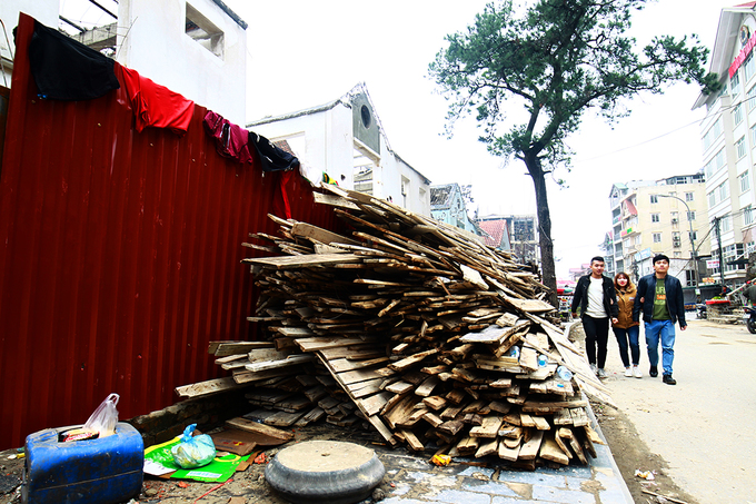 Đại công trường ở thị trấn nghỉ dưỡng Tam Đảo